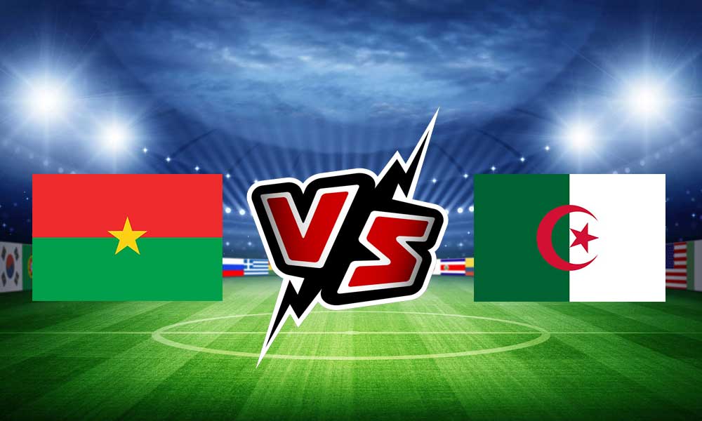 Algeria vs Burkina Faso Live