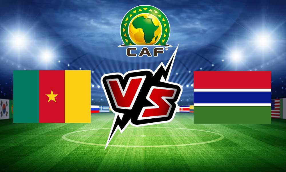 Gambia vs Cameroon Live