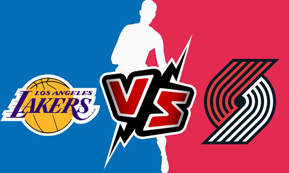 Portland Trail Blazers vs Los Angeles Lakers Live